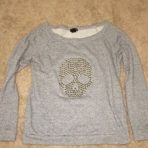 Off the shoulder sweater